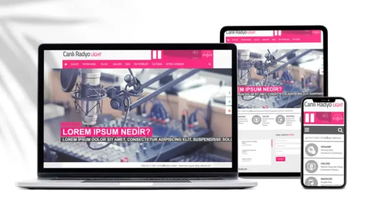 Canlı Radyo Light Scripti
