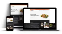 Restaurant Cafe Bar Lokanta Web Tasarımı V2